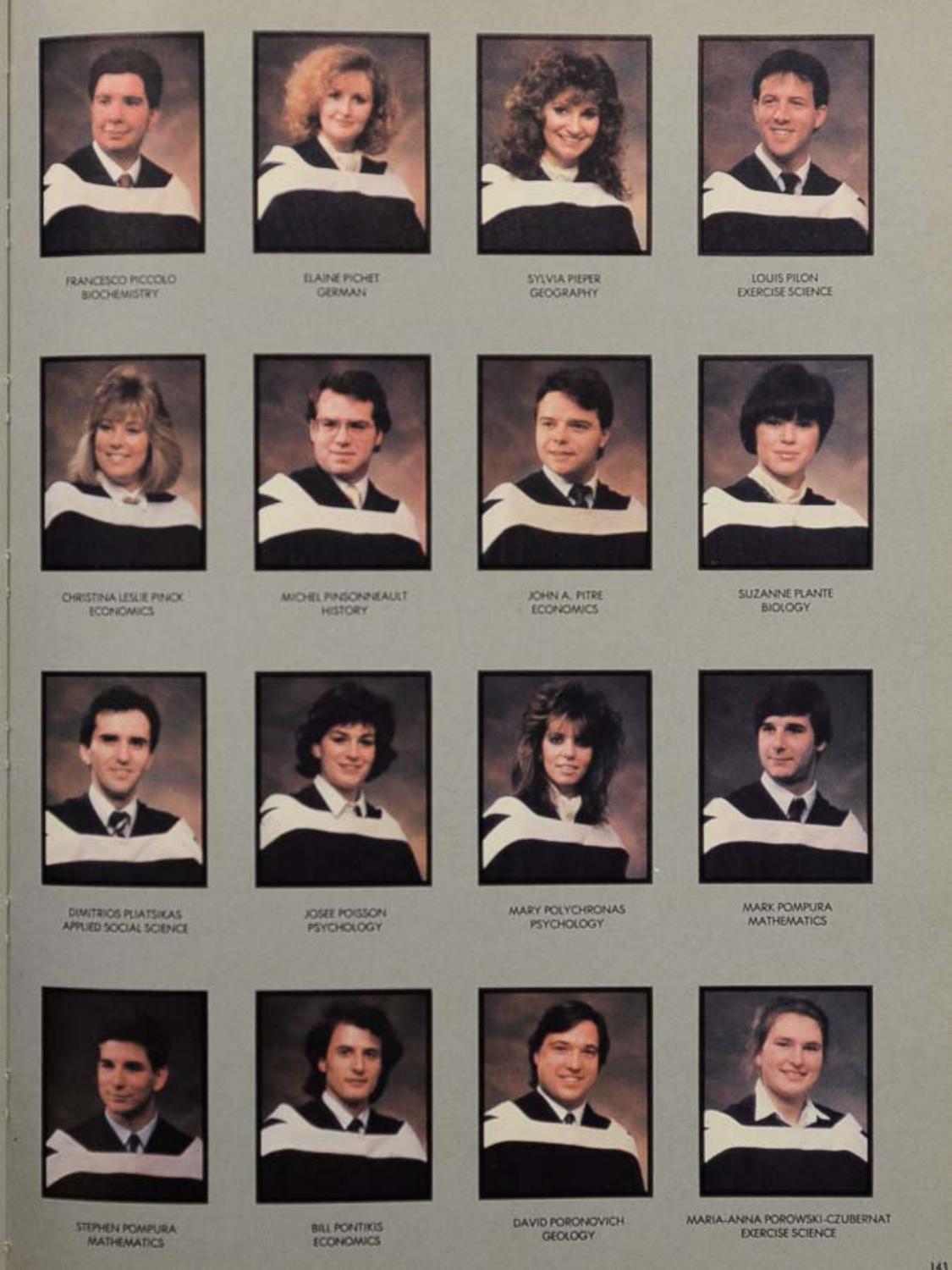 Concordia University Yearbook, 1987 by Concordia University, Alumni Relations Issuu