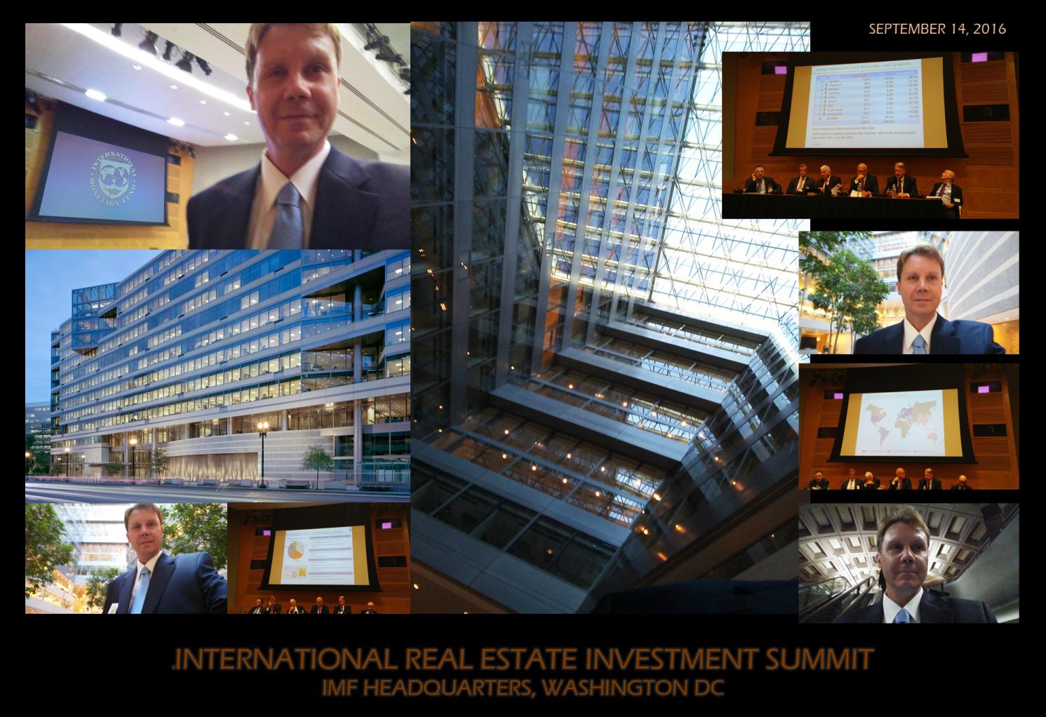 INTERNATIONAL REAL ESTATE INVESTMENT SUMMIT, IMF; MURAT MAYOR, MAYOR