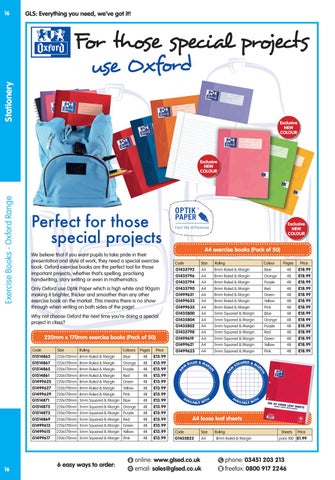 Gls Essential Academy Supplies 第 16 页