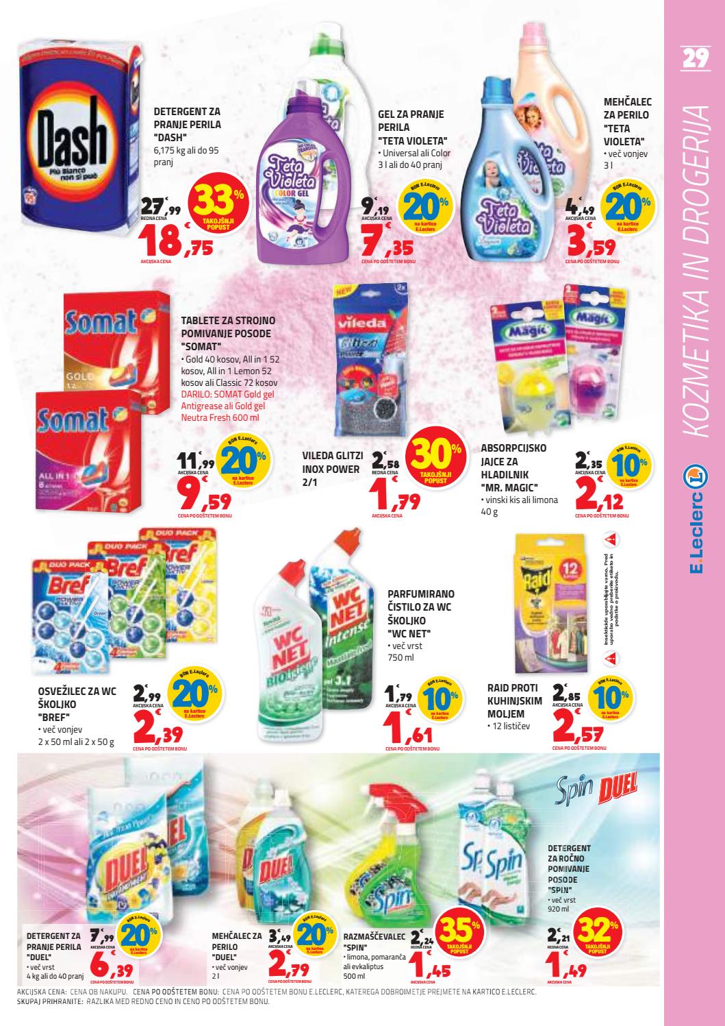 Leclerc katalog 21 9 02 10 2016 lj by Vsikatalogi.si - Issuu