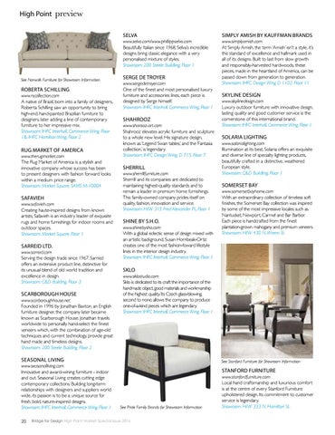 Bridge For Design 灯饰目录 · Highpointspecial 第 20 页