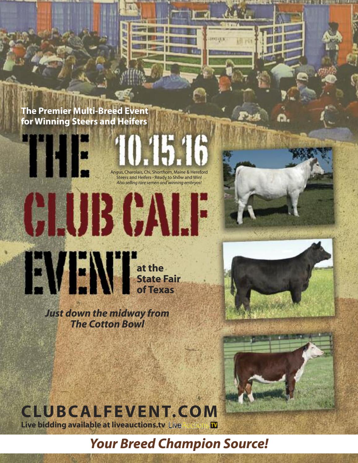 Club Cow The Club Calf Event by Craig Reiter - Issuu