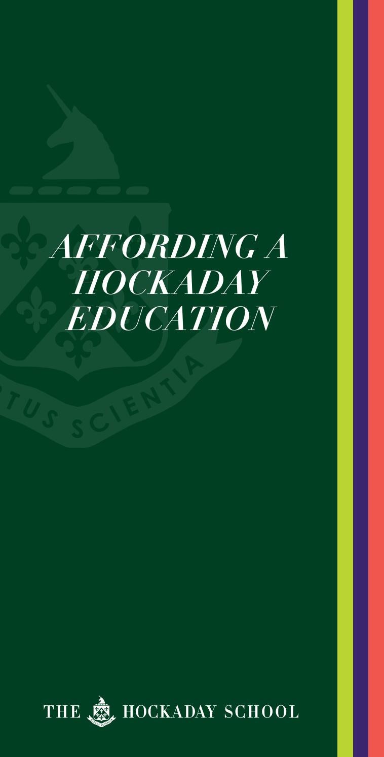 Affording a Hockaday Education Day 20162017 by The Hockaday School