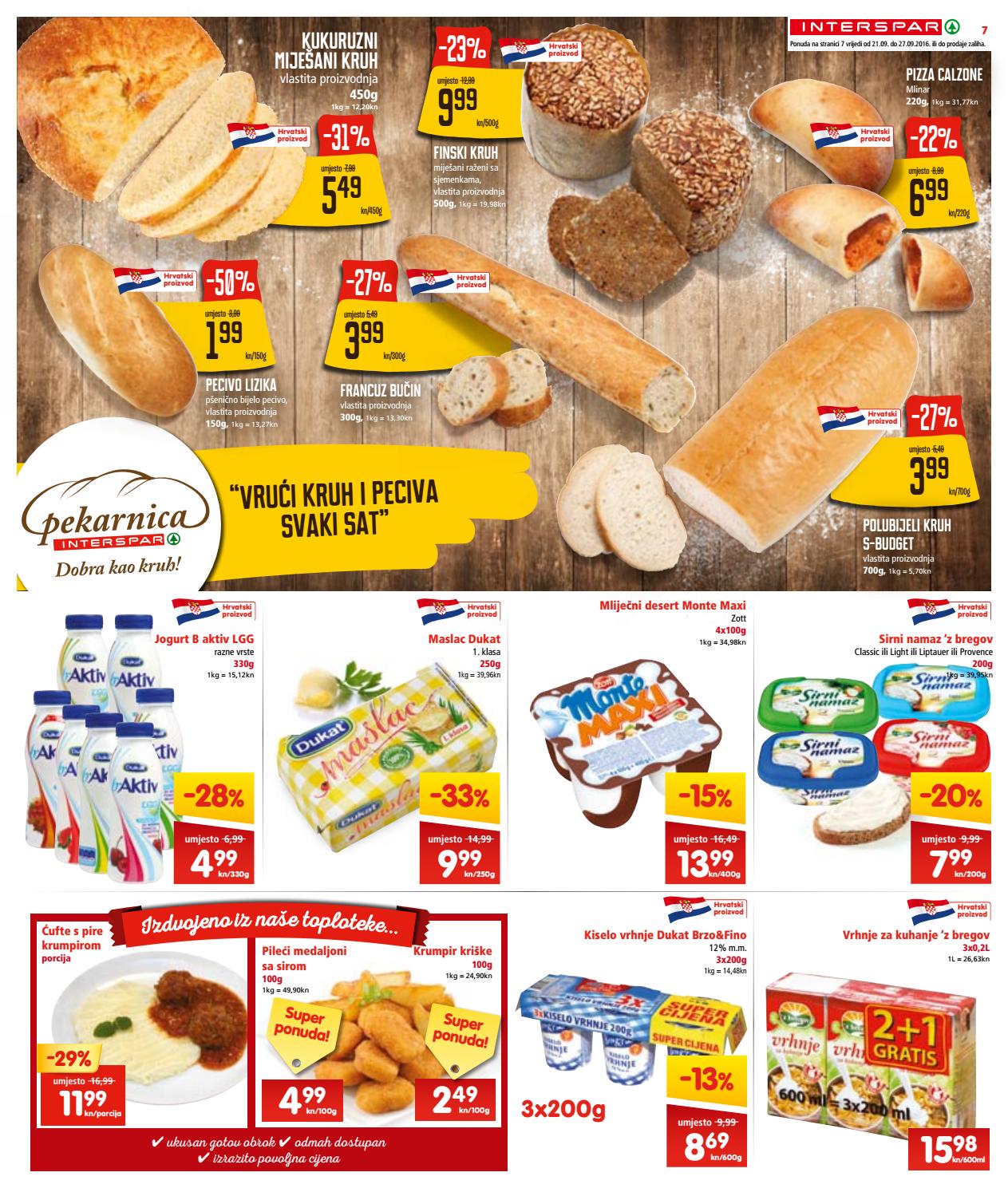 Interspar katalog od 21.09.-04.10.2016. by Catalog.hr - Issuu