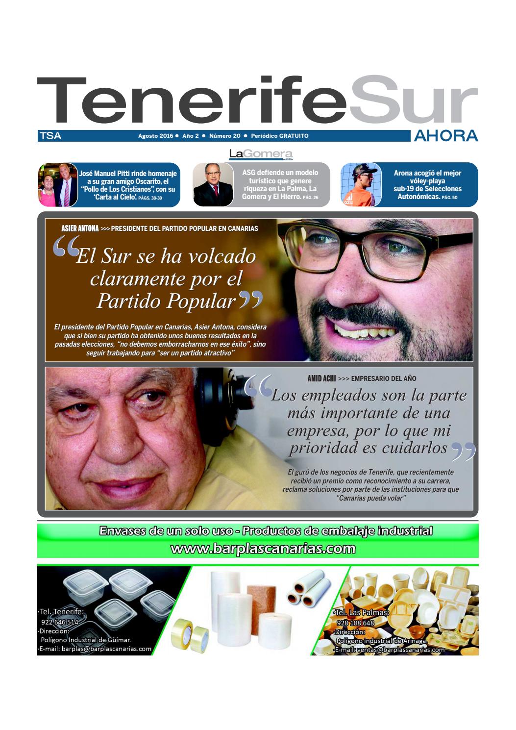 Tenerife Sur AHORA 20 Agosto 2016 by Tenerife Sur AHORA Issuu Tenerife Sur AHORA 20 Agosto 2016 by Tenerife Sur AHORA Issuu