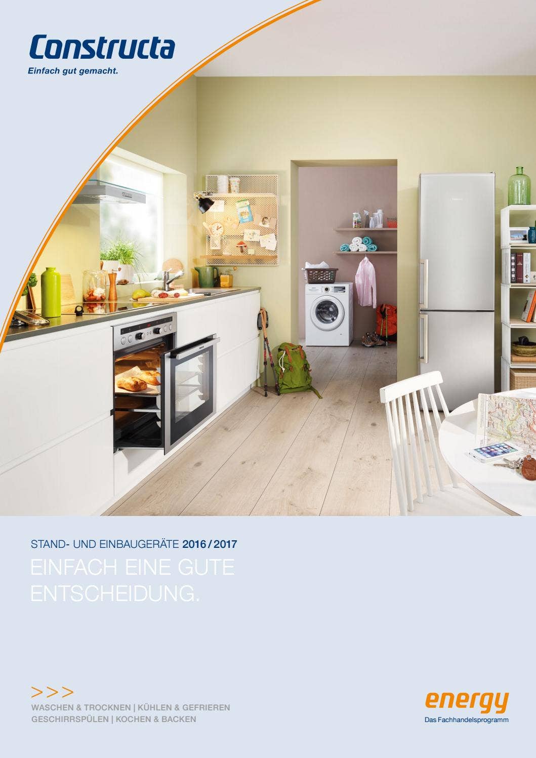 Gesamtprospekt Stand-/Einbaugeräte 2016 by Constructa - Issuu