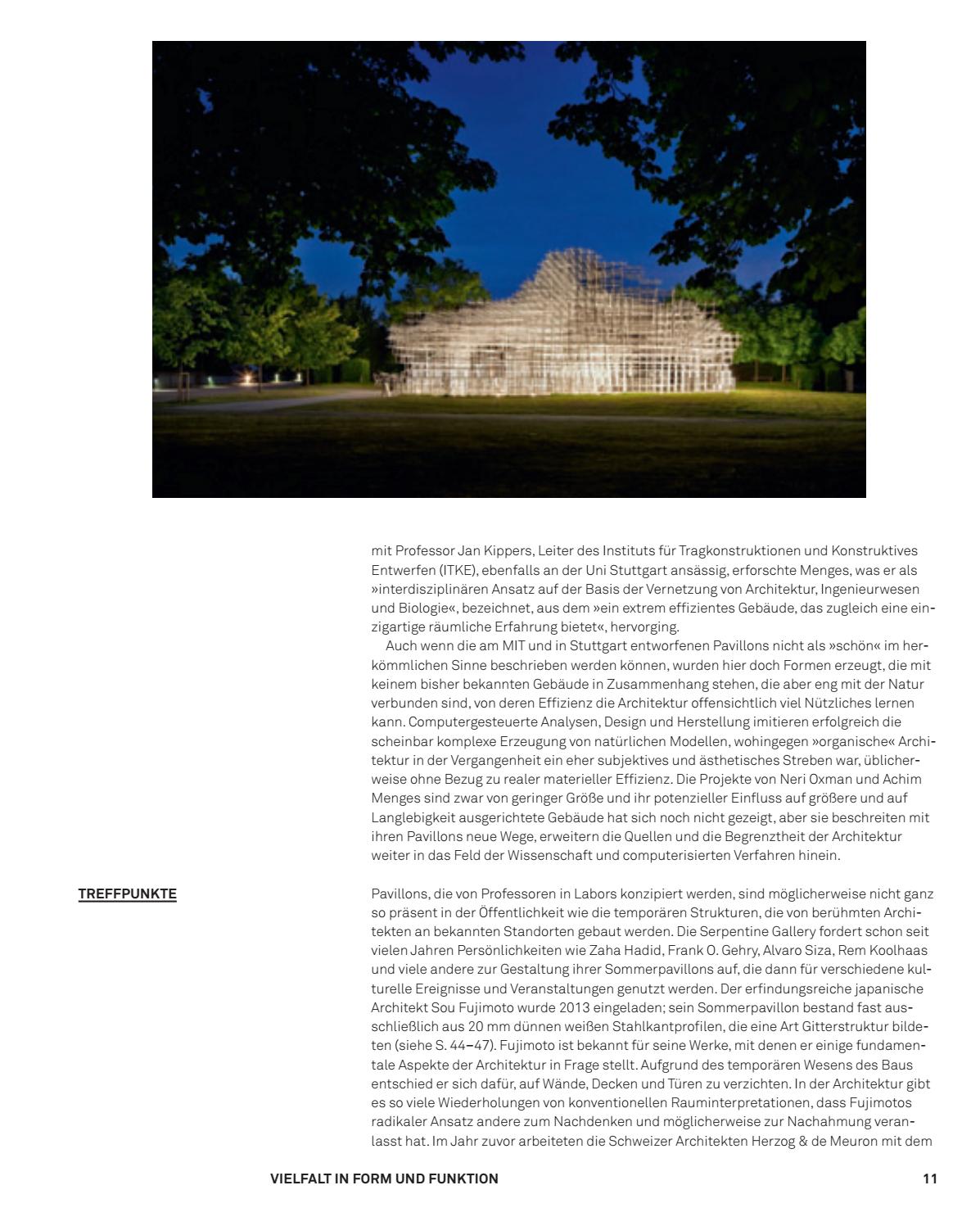 Neue Pavillons in der Architektur by DETAIL - Issuu
