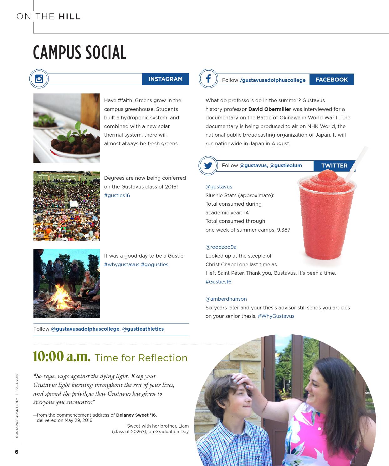 Fall 2016 Quarterly by Gustavus Adolphus College Issuu