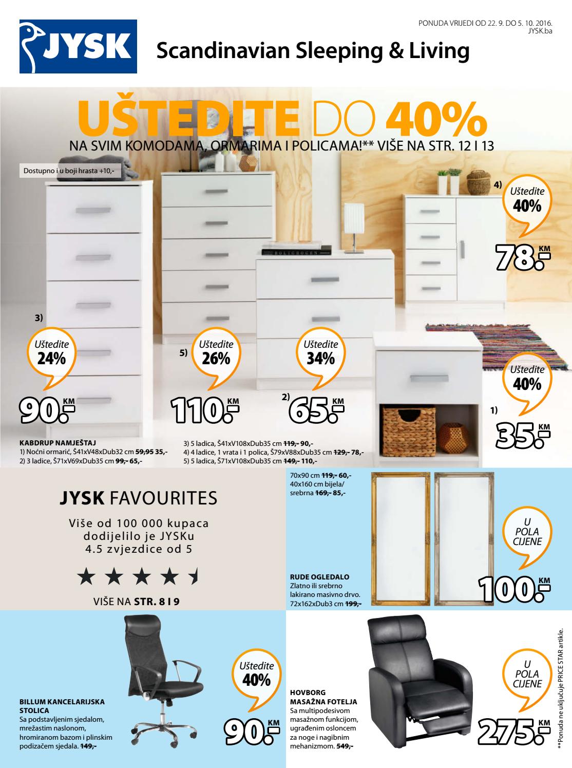 Jysk bih katalog od 22 09 05 10 2016 by Catalog.hr Issuu