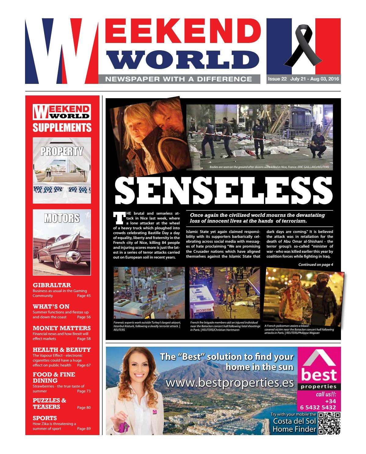Epaper Weekend WEEKEND WORLD NEWSPAPER by ClearVision Marketing - Issuu