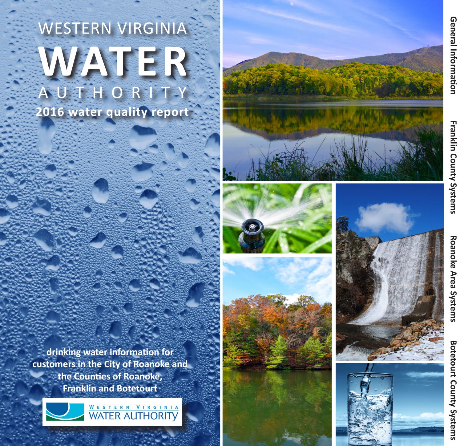 2016 WVWA Water Quality Report by Western Virginia Water Authority Issuu