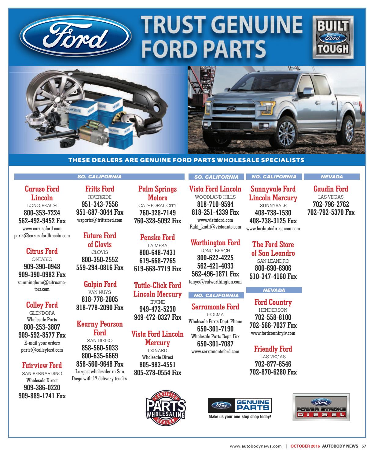 Caruso Ford Long Beach >> Western October 2016 Issue By Autobody News Issuu Caruso Ford Long Beach >> Western October 2016 Issue By Autobody News Issuu
