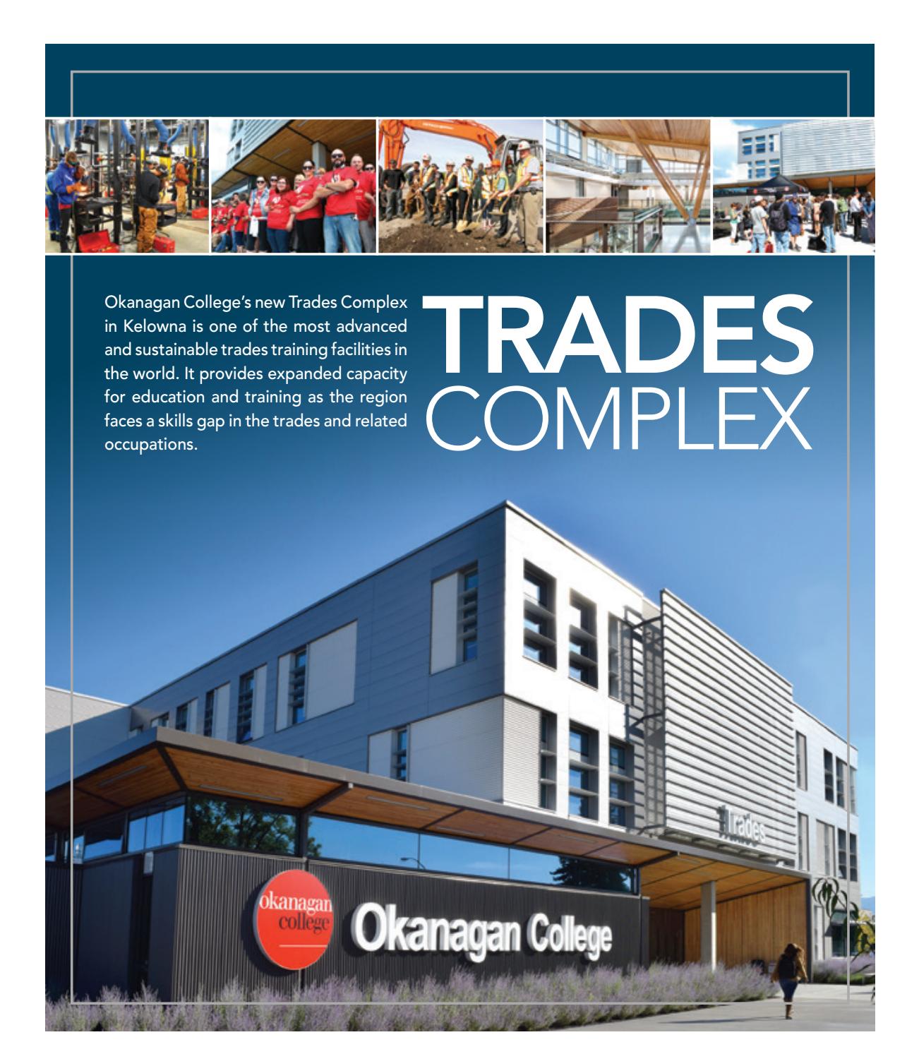 Okanagan College Trades Complex by Okanagan College Issuu