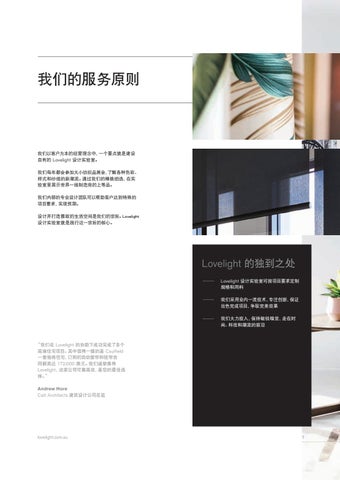 Lovelight Projects 灯饰手册 第 8 页