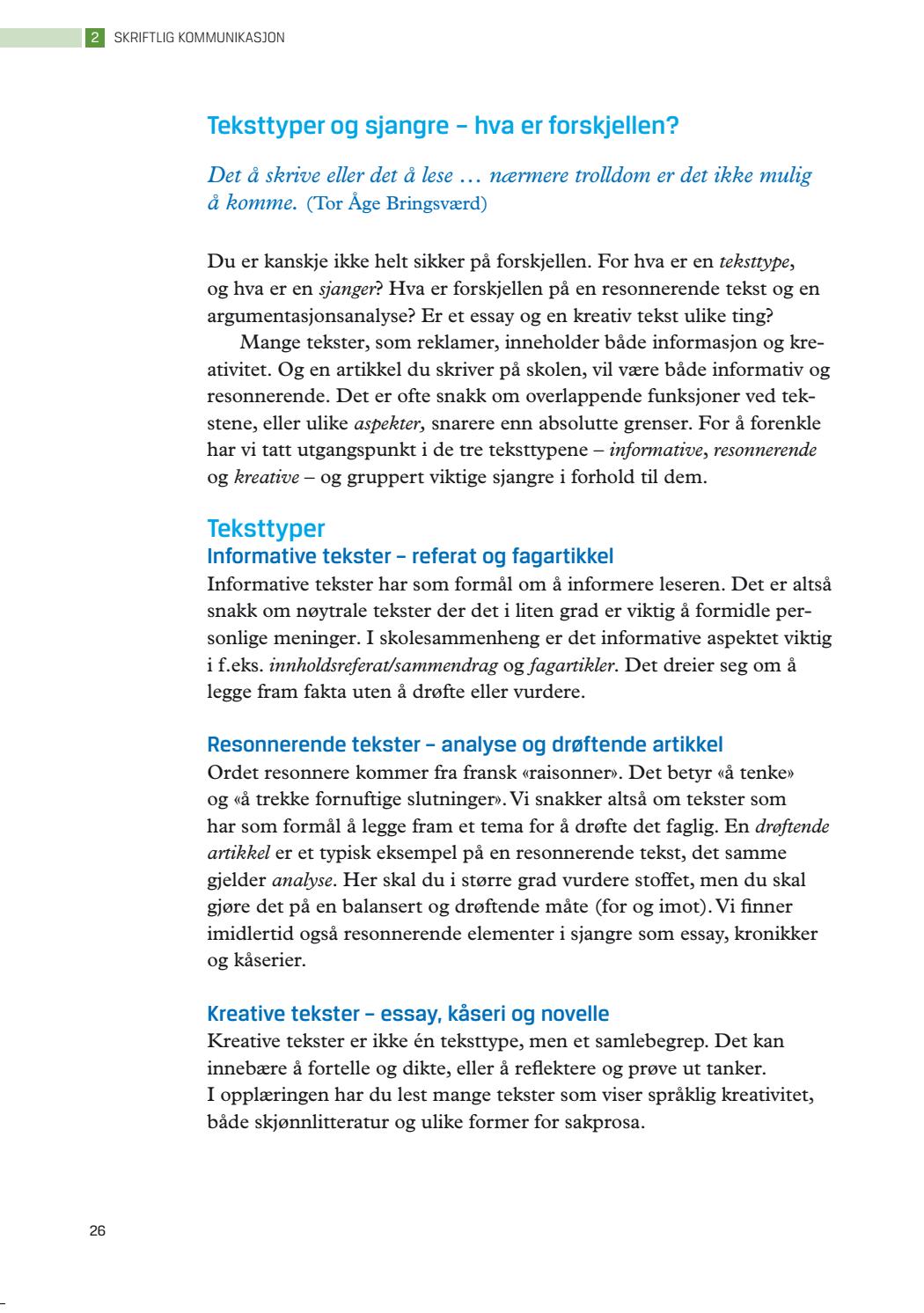 artikkel oppskrift vg3 artikkel oppskrift vg3
