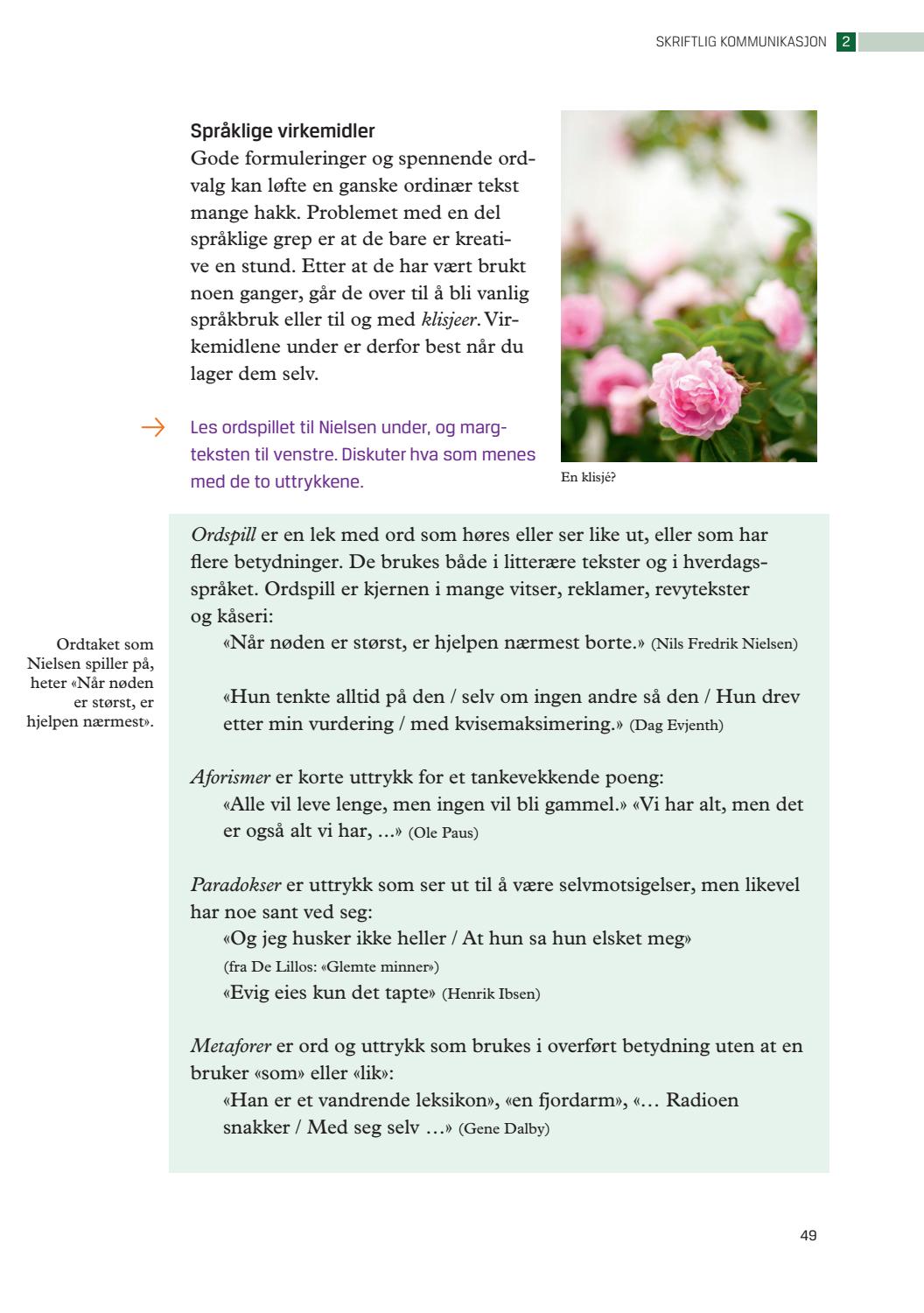 Intertekst vg2 utdrag by Fagbokforlaget - Issuu