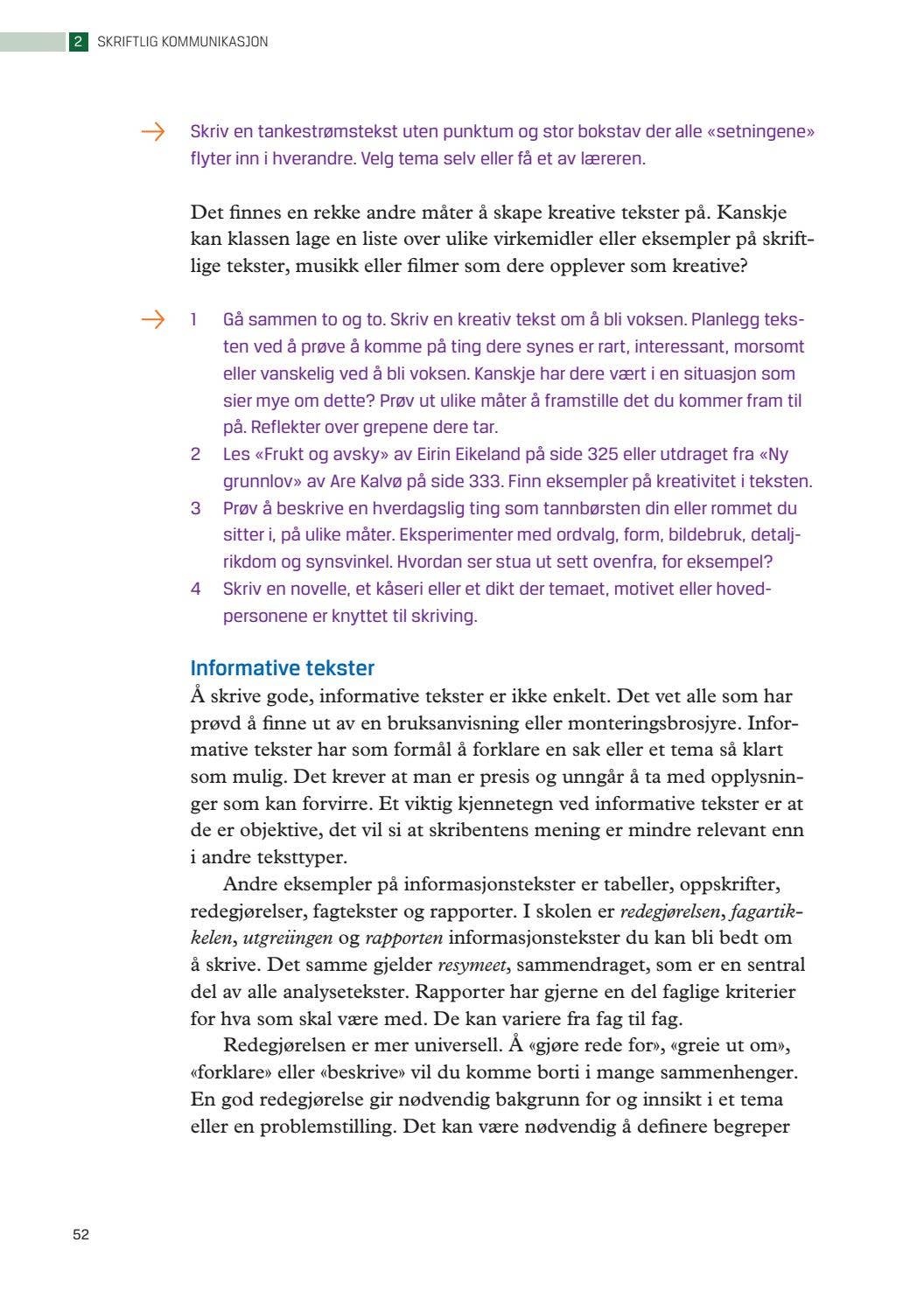 Intertekst vg2 utdrag by Fagbokforlaget - Issuu