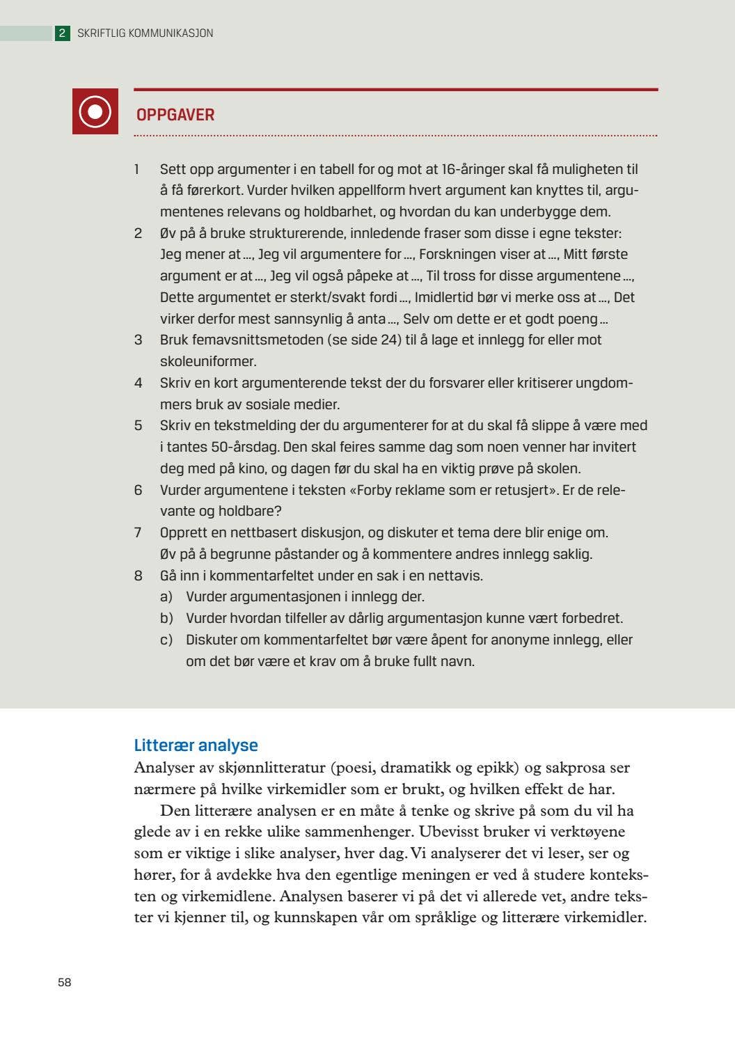 Intertekst vg2 utdrag by Fagbokforlaget - Issuu
