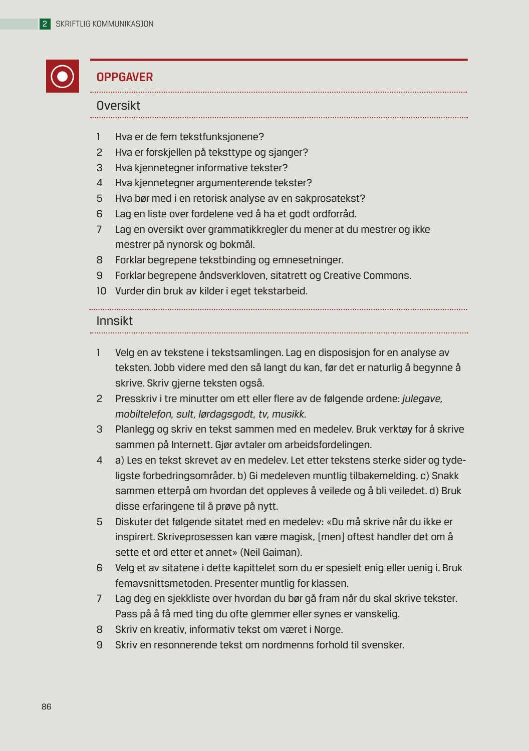 Intertekst vg2 utdrag by Fagbokforlaget - Issuu