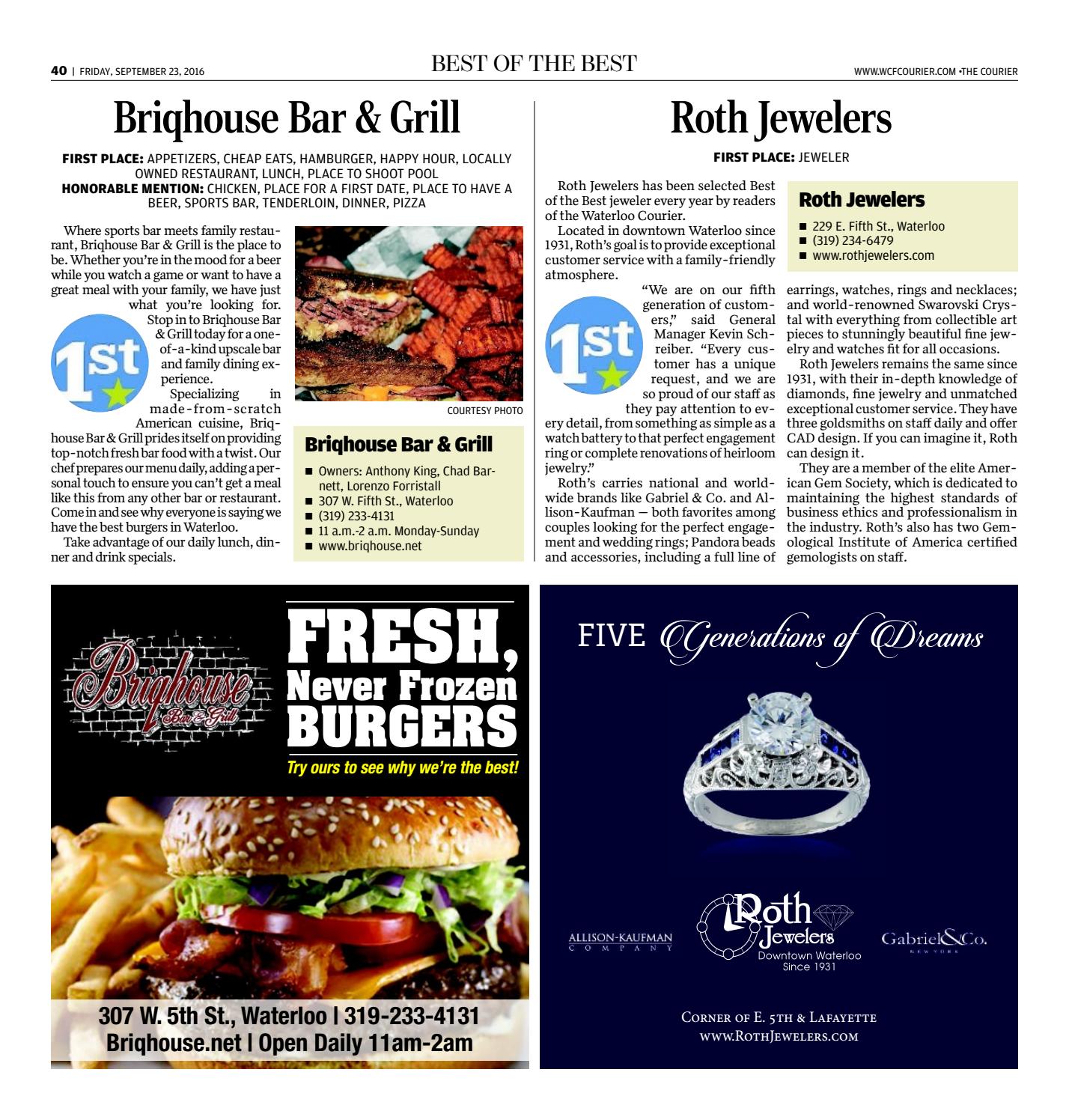 Best of the Best 2016 by WaterlooCedar Falls Courier Issuu