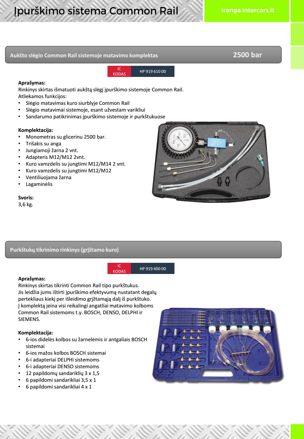 Specialiųjų įrankių katalogas by Inter Cars Lietuva - Issuu