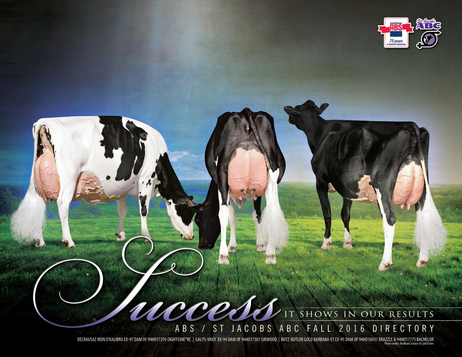 Fall 2016 ABS/St. Jacobs ABC Sire Directory by ABS Global, Inc. Issuu