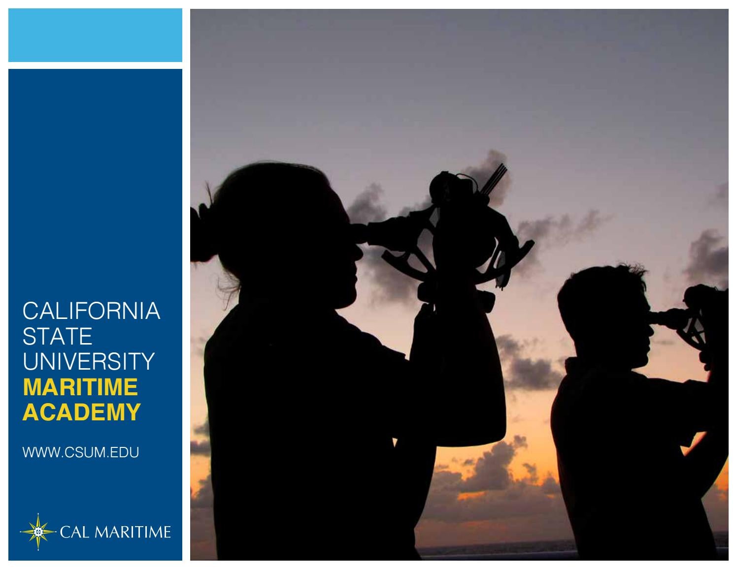Cal Maritime 20162017 Viewbook by California State University Maritime