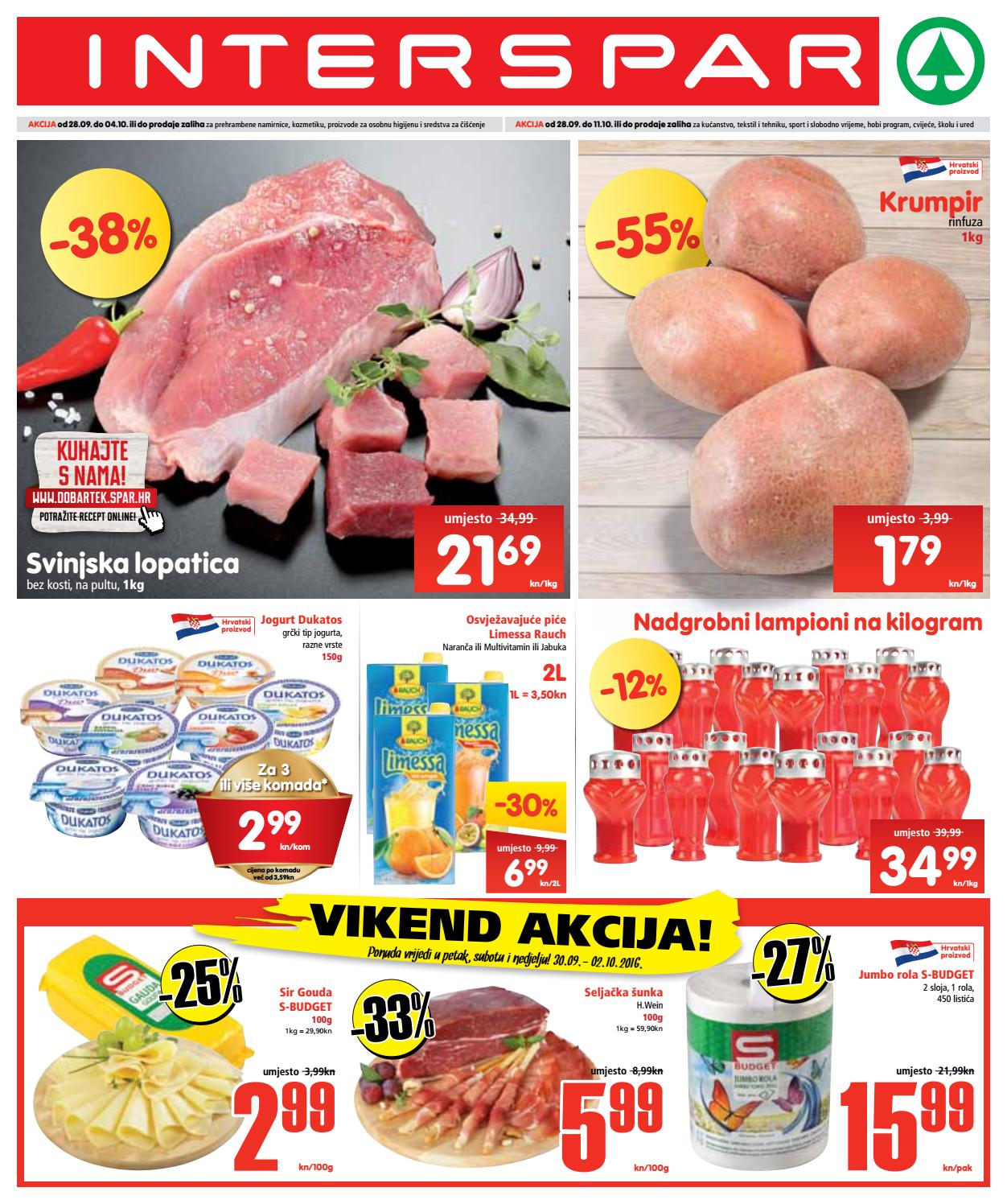 Interspar katalog od 28 09 11 10 2016 by Catalog.hr - Issuu