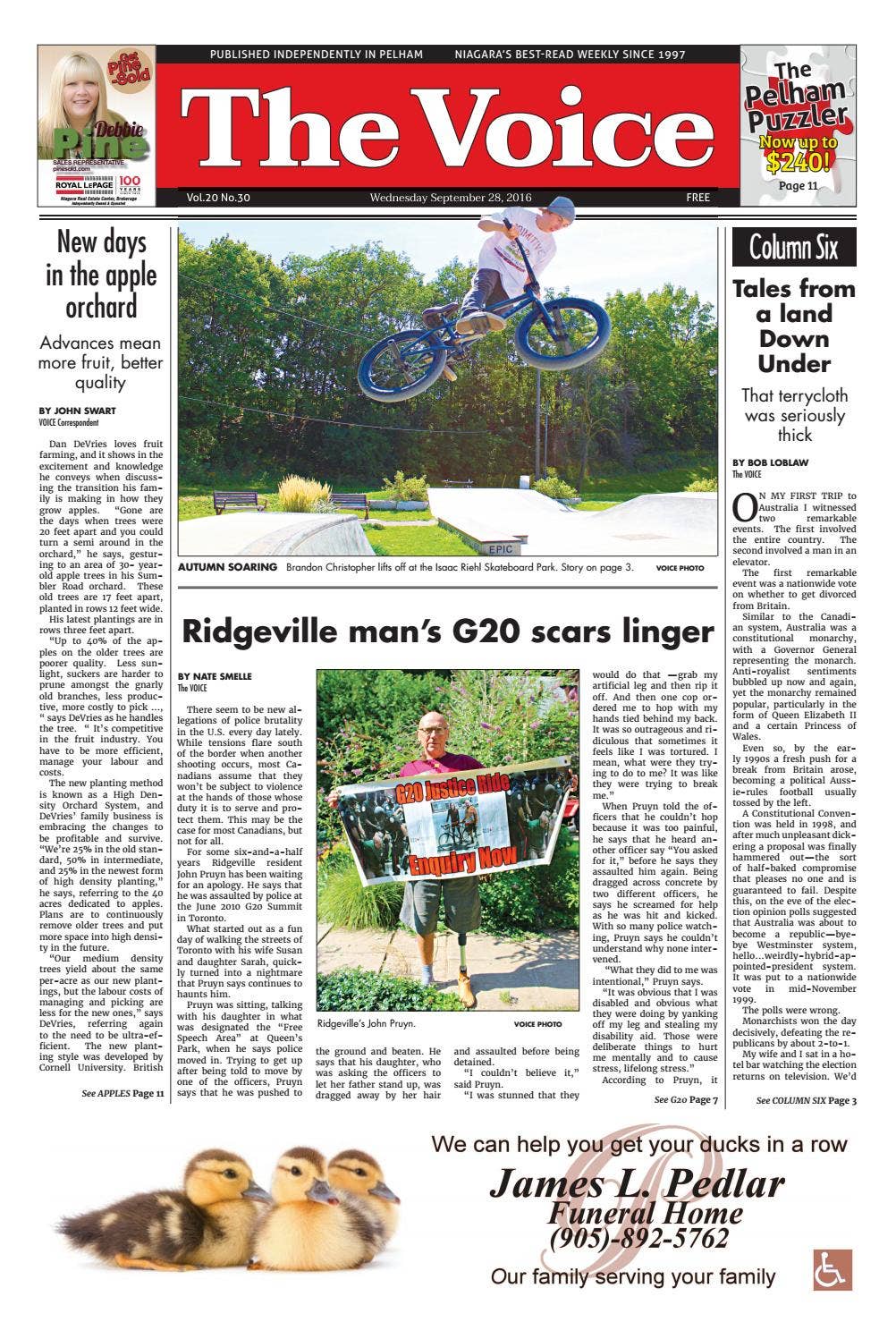 The Voice of Pelham, September 28 2016 by The Voice of Pelham - Issuu