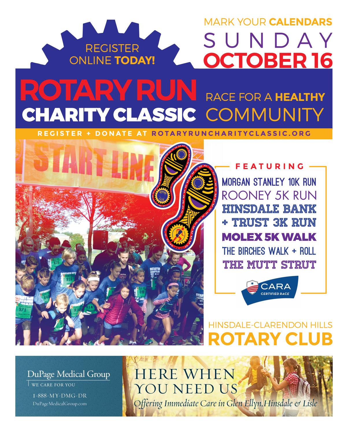 2016 Hinsdale Rotary Run Charity Classic (RRCC) by Bugle, Sentinel