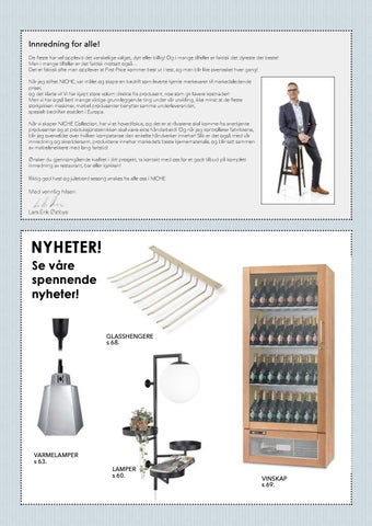 NICHE NORWAY AS 灯饰目录 · NICHE KAMPANJE 编号 . 6 第 2 页