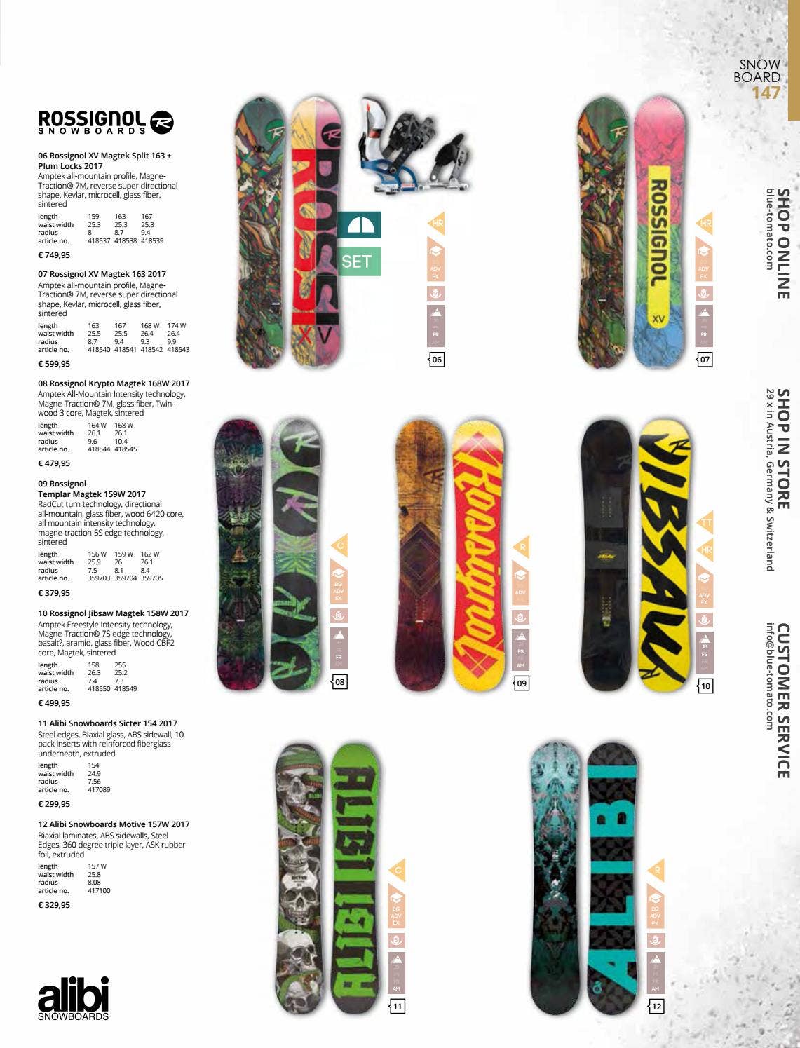 Blue Tomato Snowboard Catalogue 2016/17 by Blue Tomato - Issuu