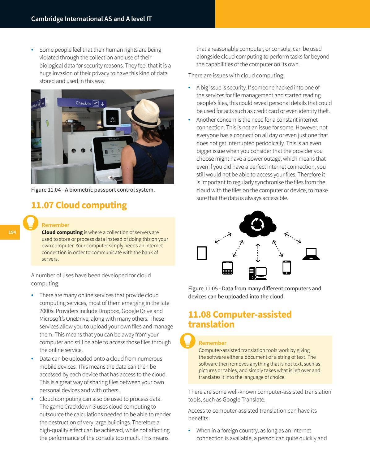 Preview Cambridge International AS and A Level IT Coursebook by ...