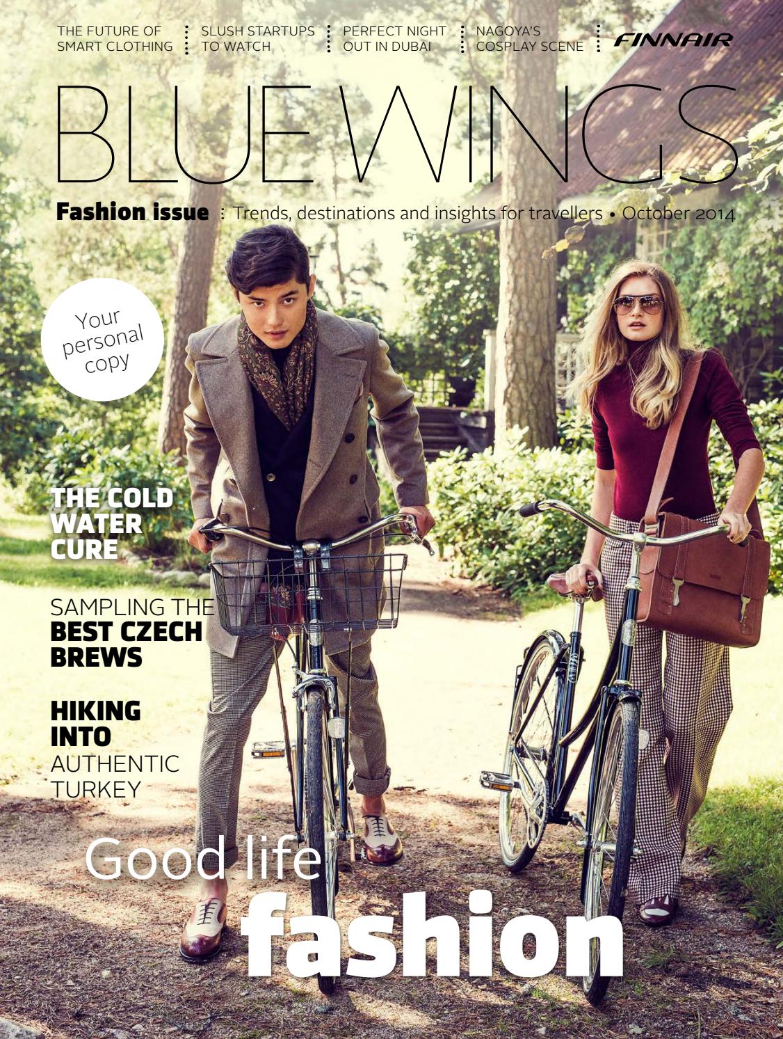 Blue Wings Fashion issue October 2014 by Finnair_BlueWings - Issuu