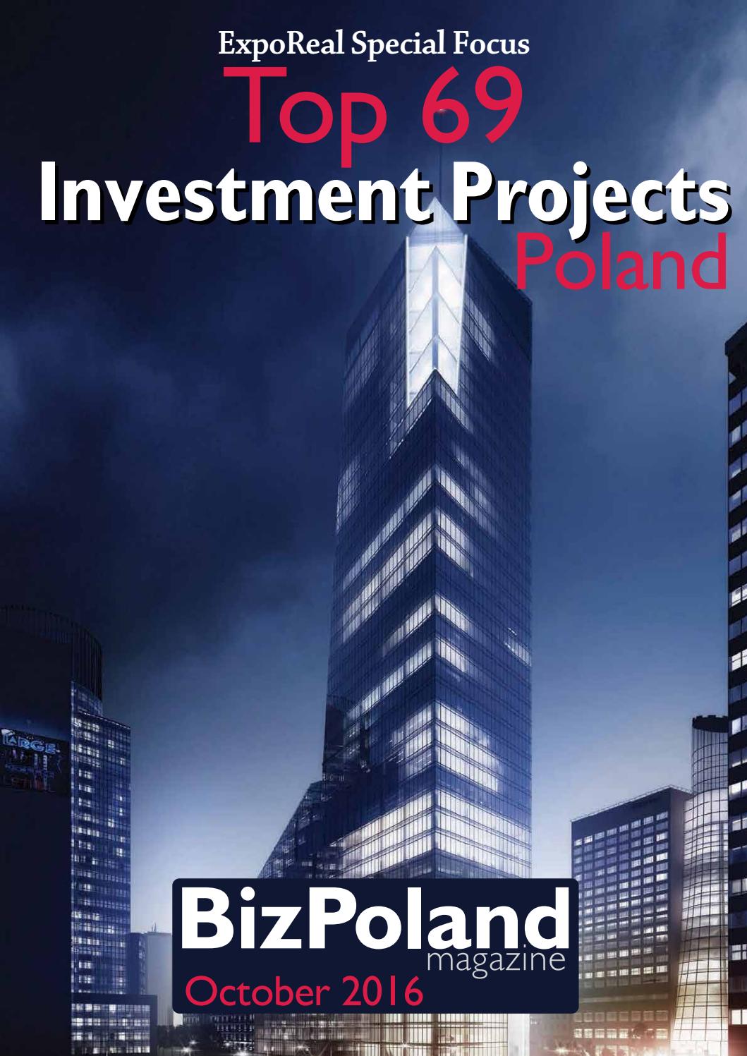 Bizpoland Magazine Top 69 Investment Projects In Poland October 2016 By Biznespolska Cee Business Media Issuu