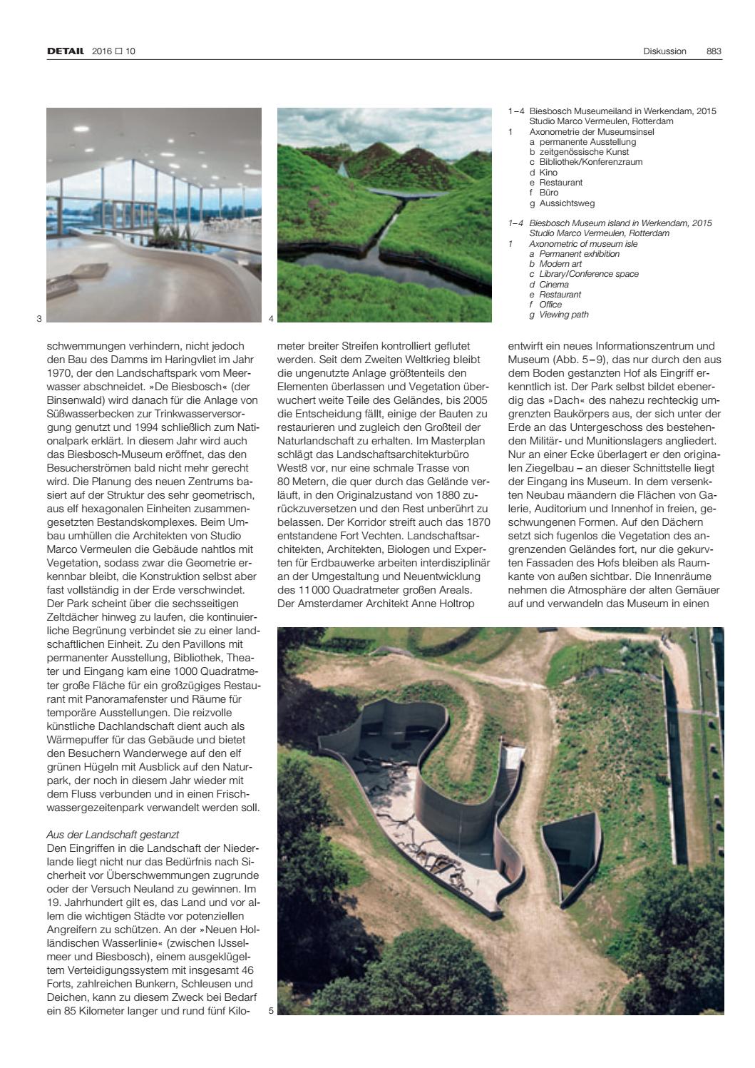 DETAIL 10/2016 - Dächer by DETAIL - Issuu