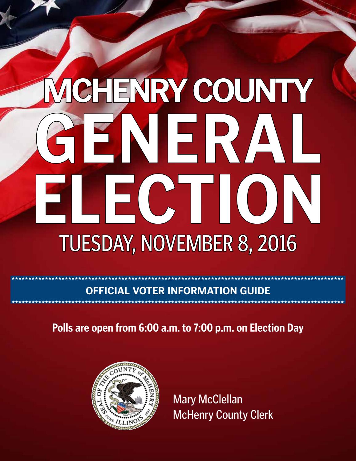 Mch County Voters Guide Fall 2016 By Shaw Media Issuu