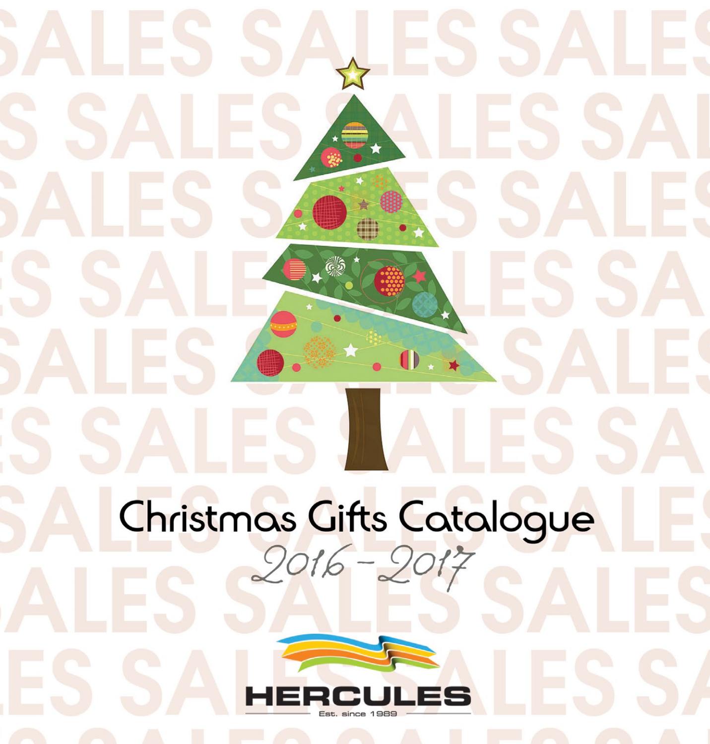 Christmas gift catalogue