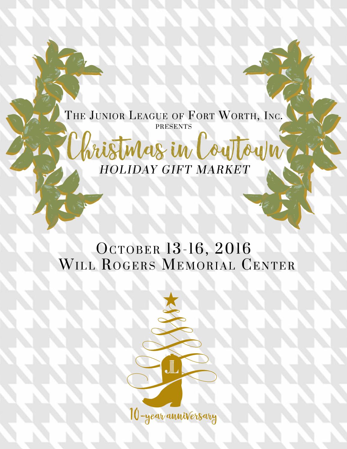2016 Christmas In Cowtown Magazine By Junior League Of Fort Worth Issuu