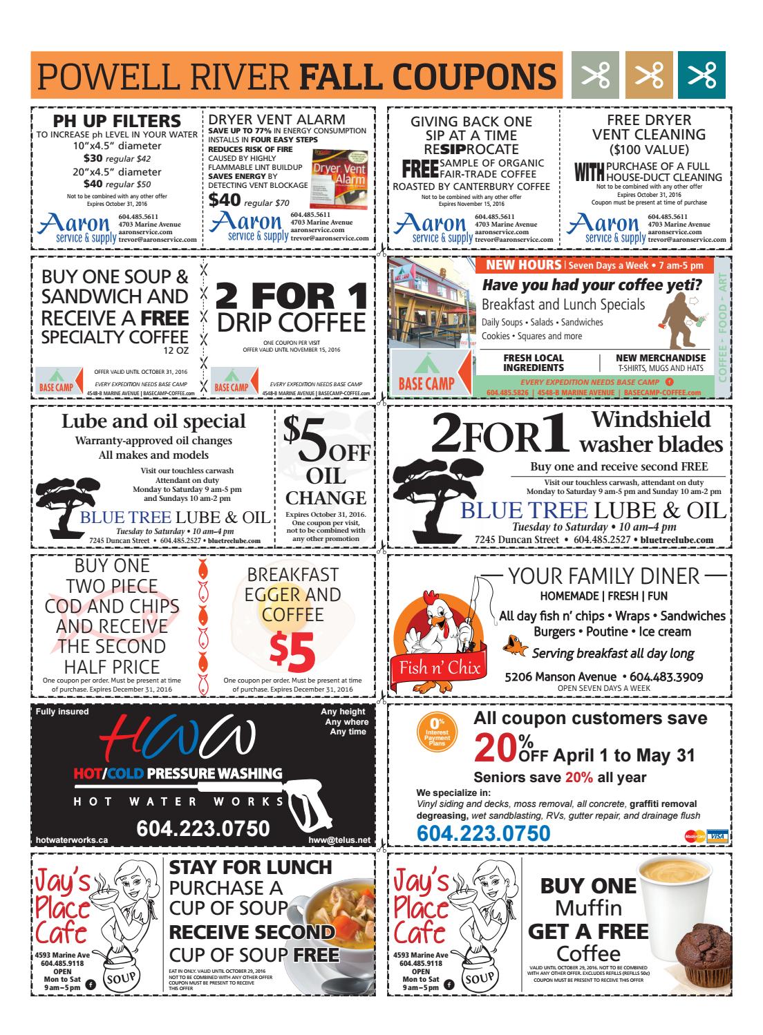 FALL COUPONS by The Peak Issuu