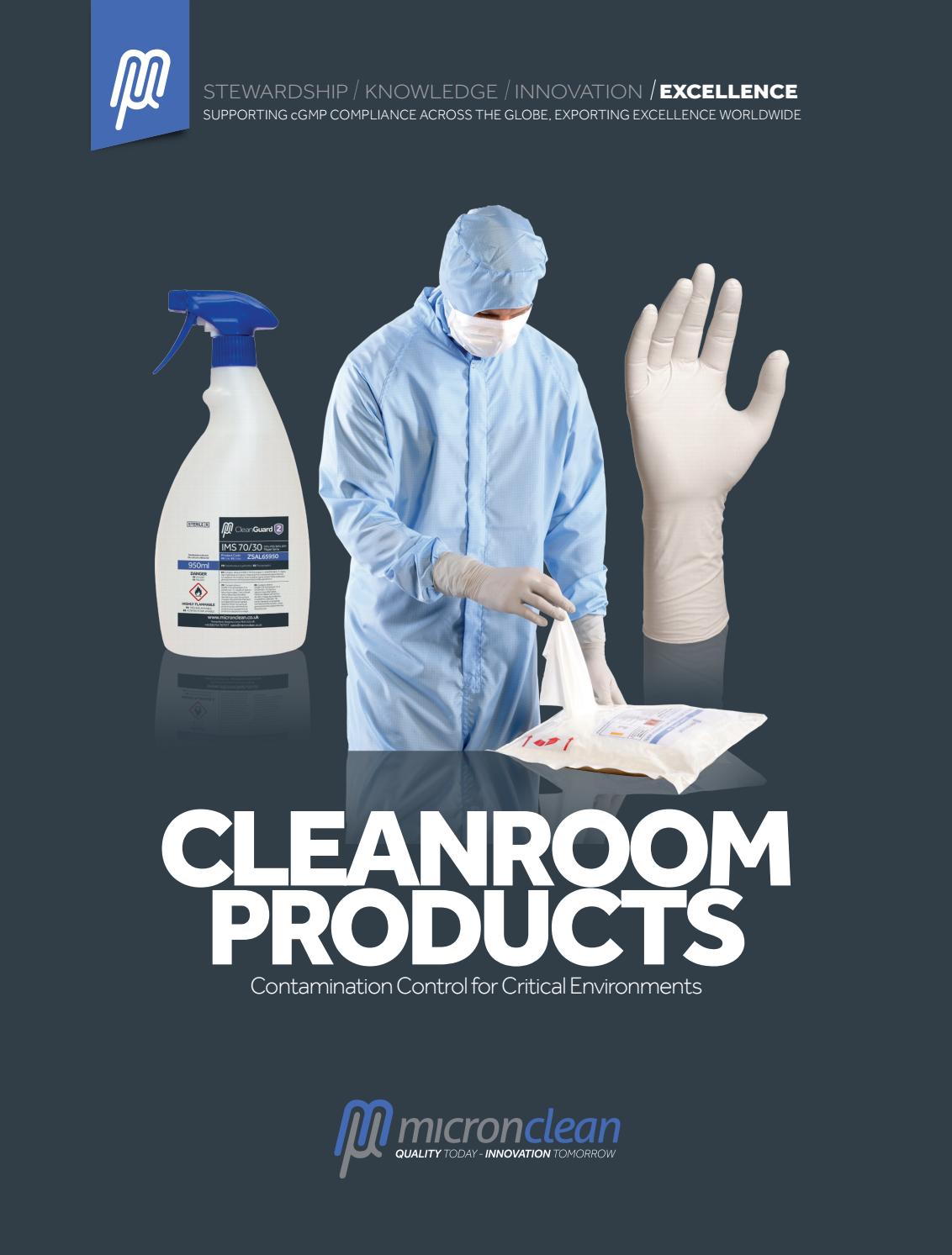 Micronclean Cleanroom Products 2017 ebook by Micronclean Ltd - Issuu