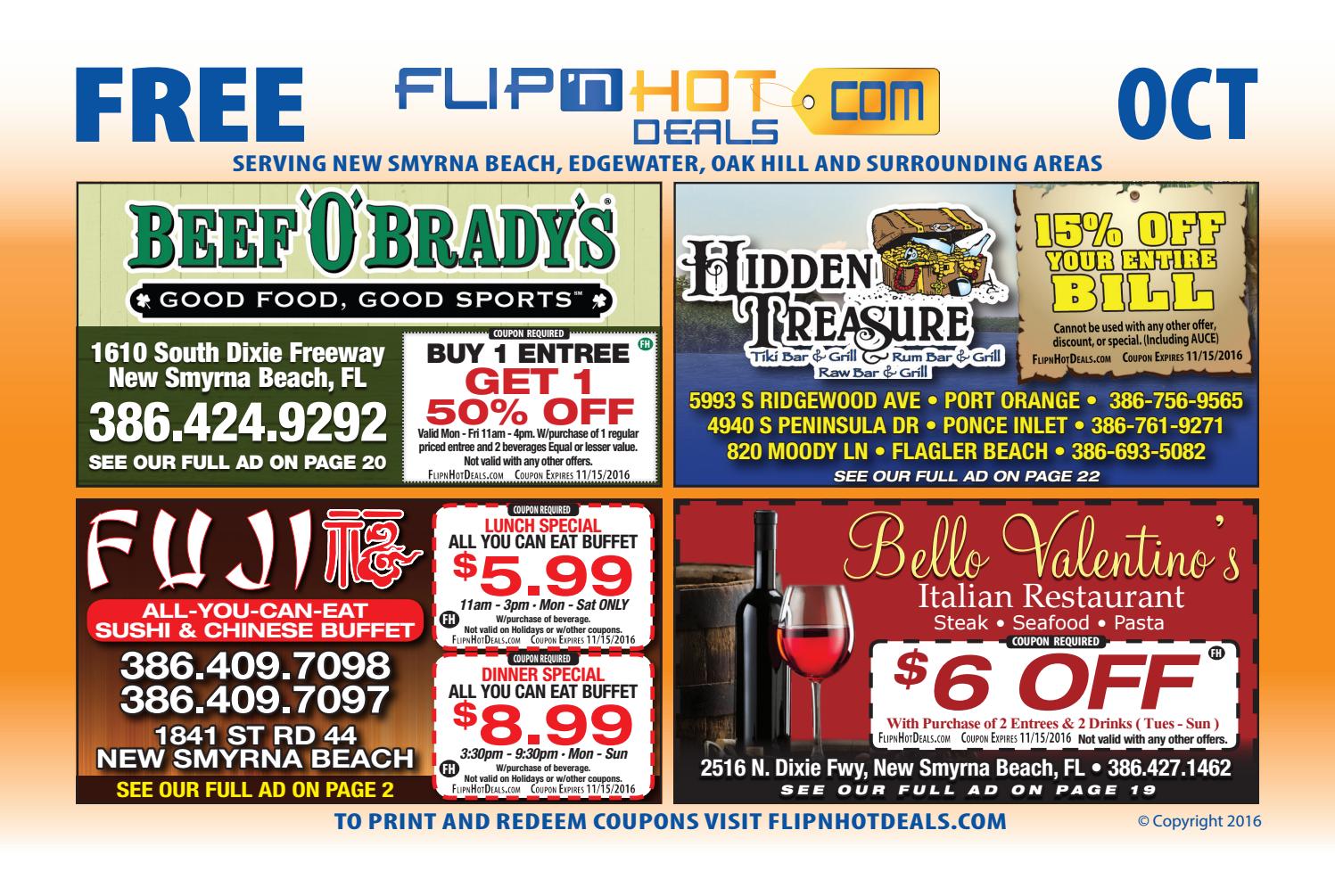 Flipnhot Deals Coupon Book October New Smyrna Beach Area By Flipnhot Deals Issuu Flipnhot Deals Coupon Book October New Smyrna Beach Area By Flipnhot Deals Issuu