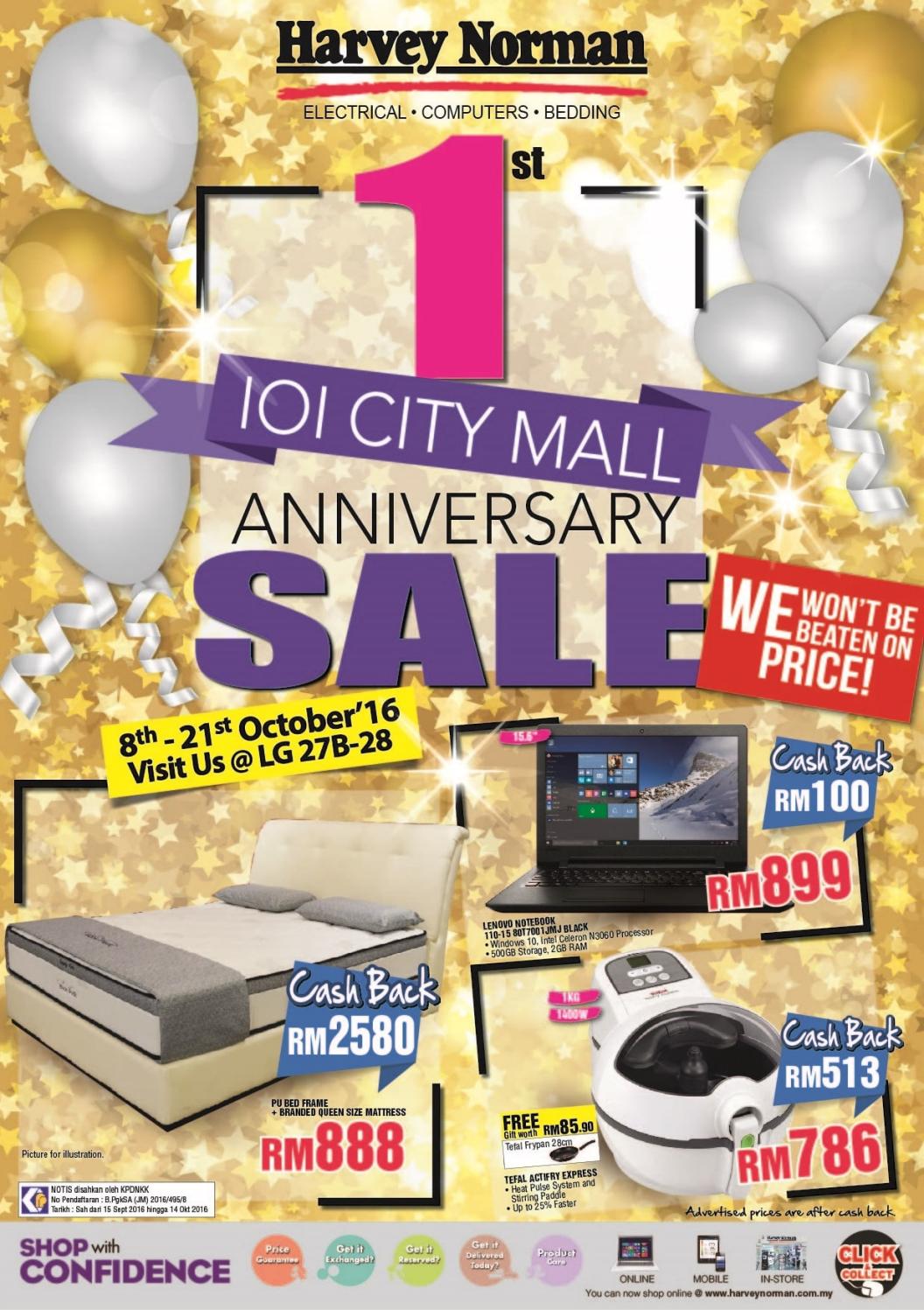 Ioi City Mall Anniversary Sale By Harvey Norman South East Asia Issuu