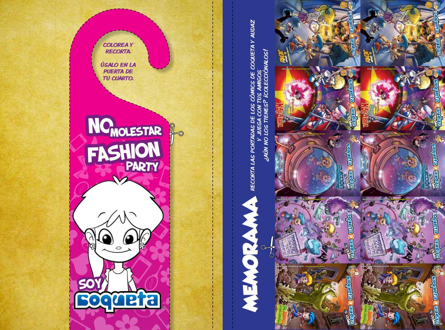 "COQUETA Y AUDAZ, EL CÓMIC", no. 9 by Grupo ES COMIC! Issuu