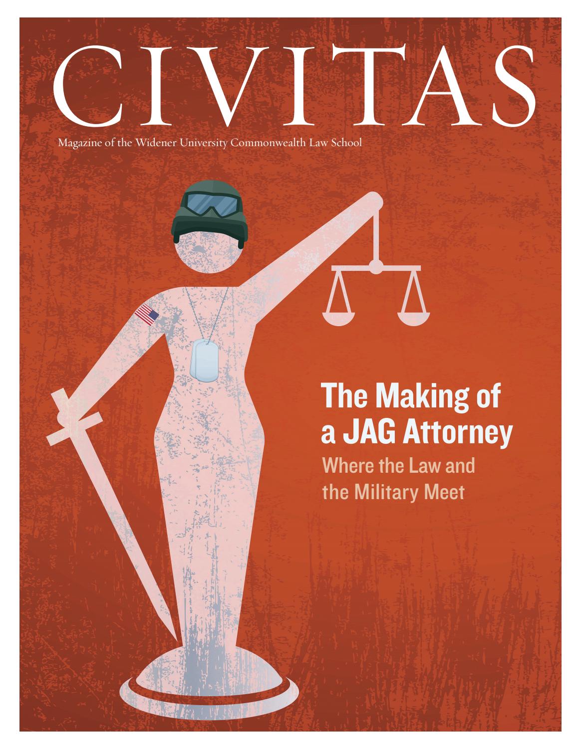 The Making of a JAG Attorney by Widener University Commonwealth Law
