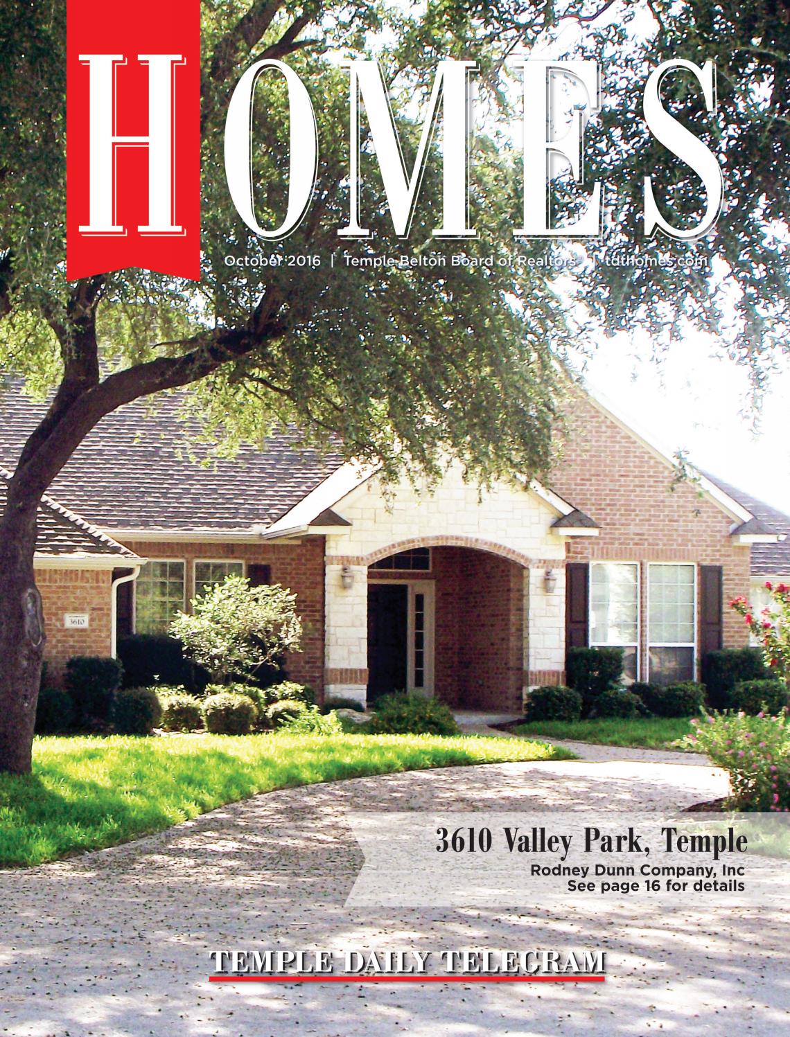 TDT Homes October 2016 by Temple Daily Telegram Issuu