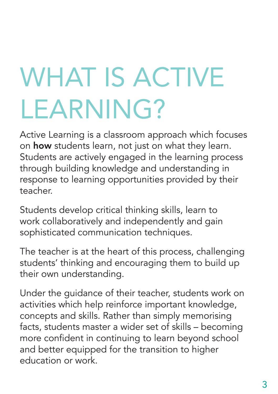 Active Learning Brochure by Cambridge International Education - Issuu