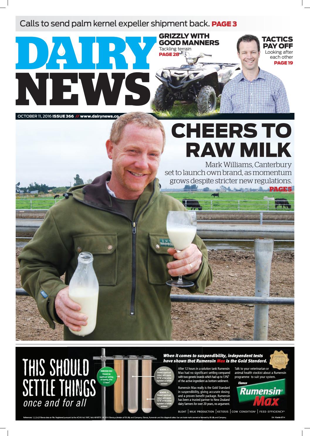 Dairy News 11 October 2016 by Rural News Group Issuu