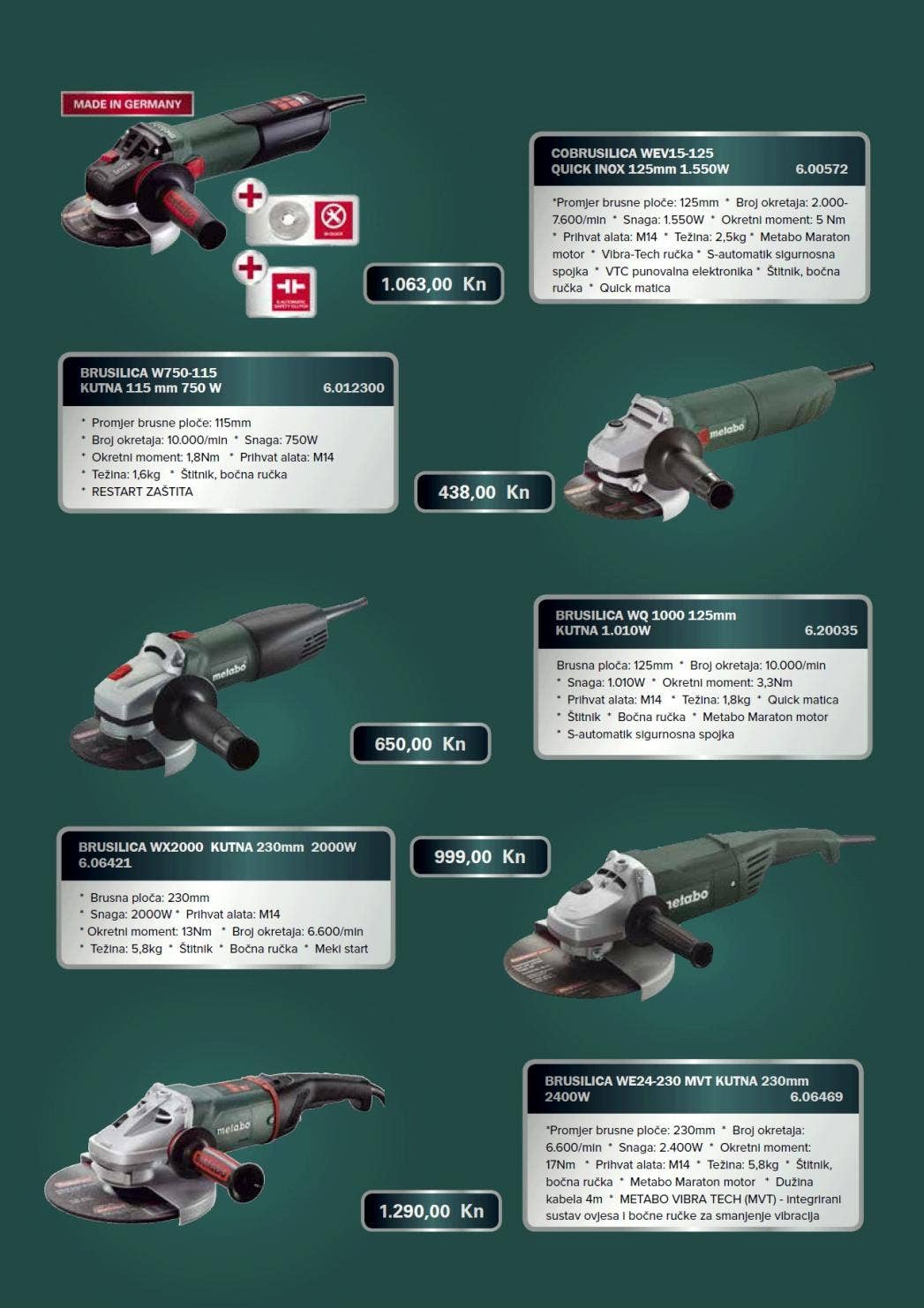 Crom katalog Metabo 2016 by Catalog.hr Issuu