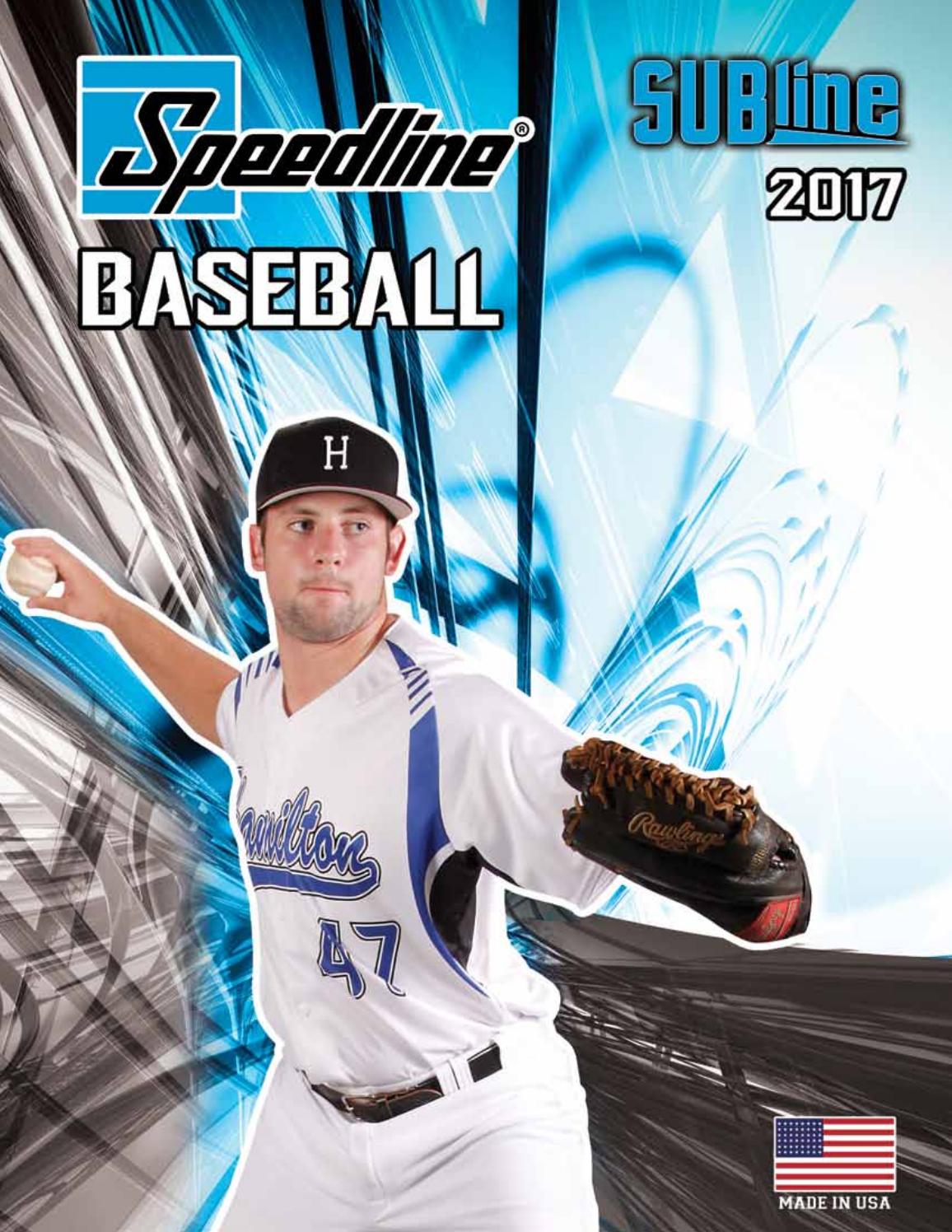 2017 baseball catalog web by Speedline Team Sports Issuu